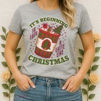 It's Beginning To Look A Latte Like Christmas Caffeine Lover Women's T-Shirt thumb 2