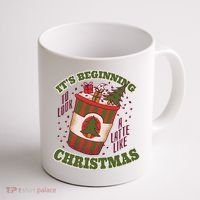 It's Beginning To Look A Latte Like Christmas Caffeine Lover Coffee Mug thumb 1