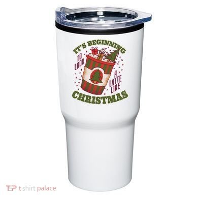 It's Beginning To Look A Latte Like Christmas Caffeine Lover Tumbler