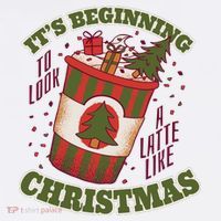 It's Beginning To Look A Latte Like Christmas Caffeine Lover Mousepad thumb 1