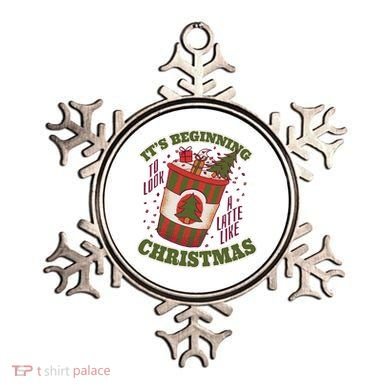 It's Beginning To Look A Latte Like Christmas Caffeine Lover Ornament