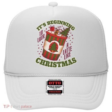 It's Beginning To Look A Latte Like Christmas Caffeine Lover Hat