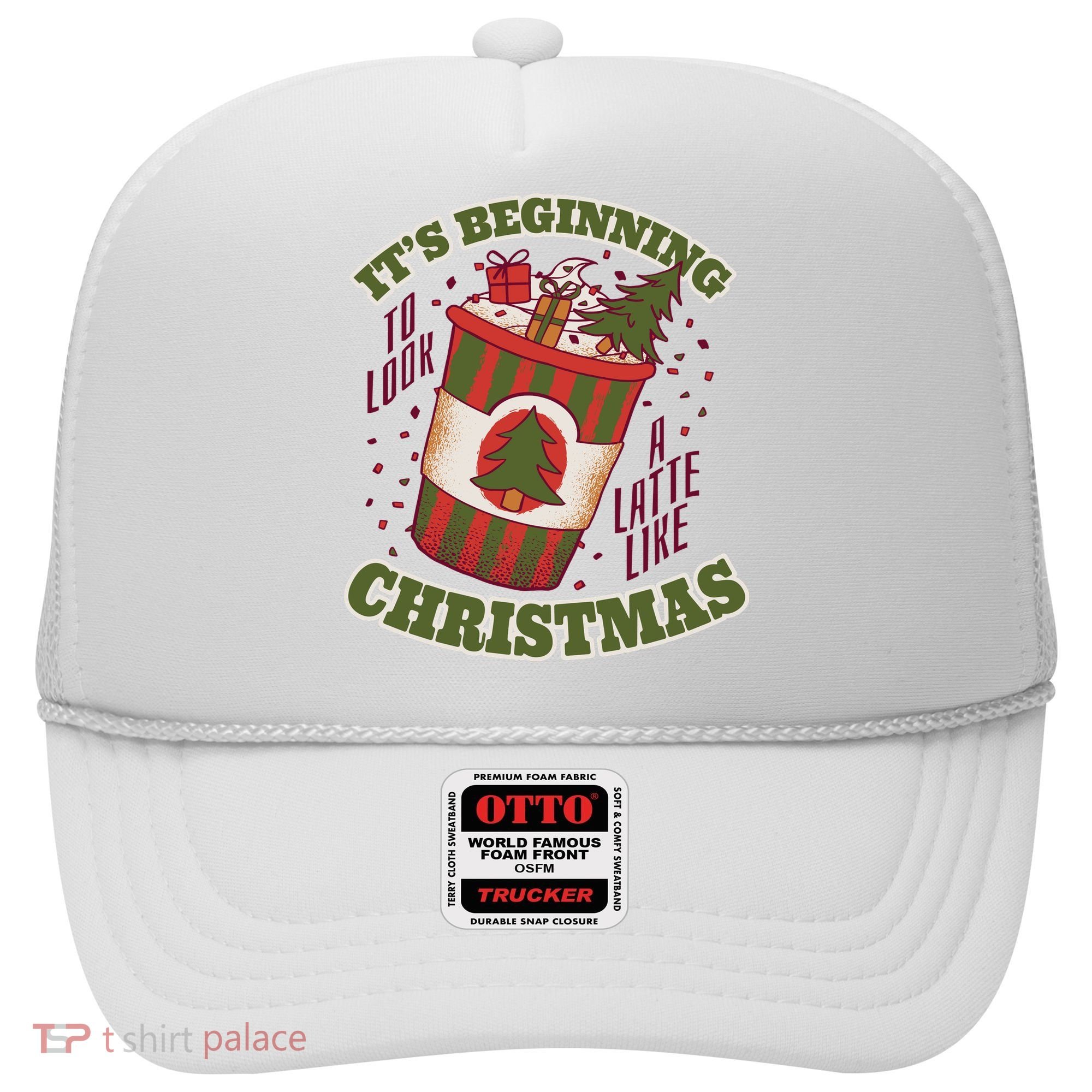 It's Beginning To Look A Latte Like Christmas Caffeine Lover Hat