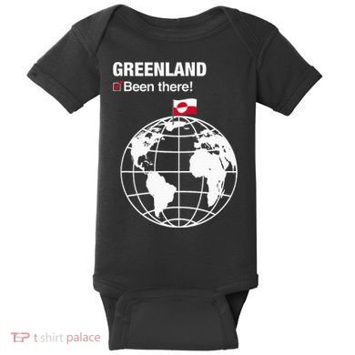 IVe Been There Greenland Baby Bodysuit