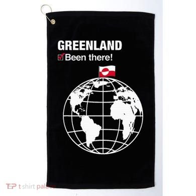 IVe Been There Greenland Golf Towel