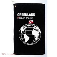 IVe Been There Greenland Golf Towel thumb 0