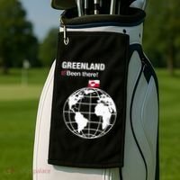 IVe Been There Greenland Golf Towel thumb 2