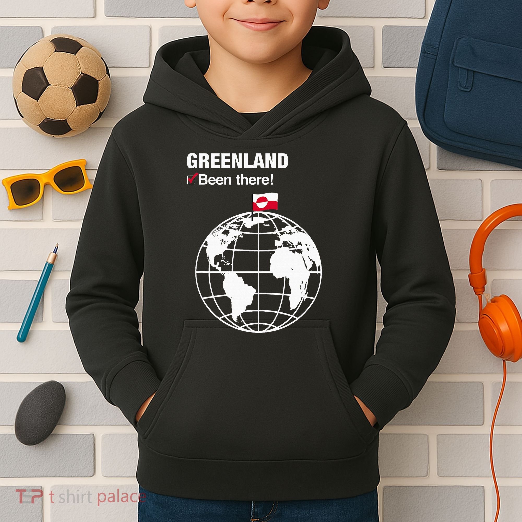IVe Been There Greenland Kids Hoodie