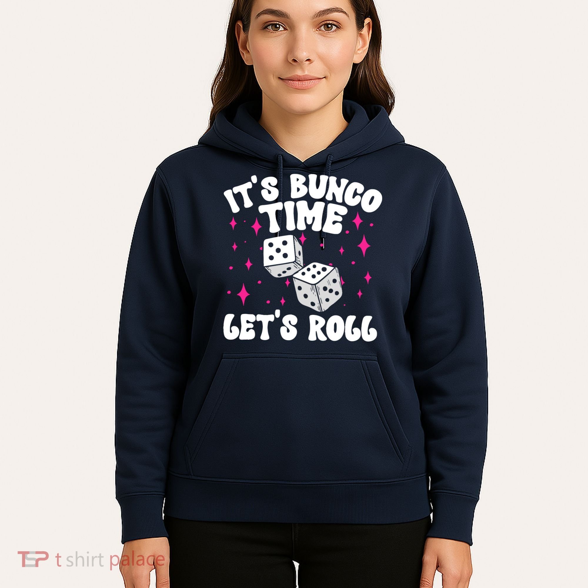 ItS Bunco Time Bunco Game Hoodie