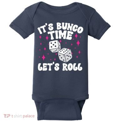 ItS Bunco Time Bunco Game Baby Bodysuit
