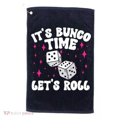 ItS Bunco Time Bunco Game Golf Towel
