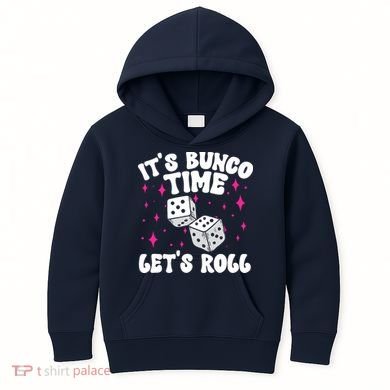 ItS Bunco Time Bunco Game Kids Hoodie