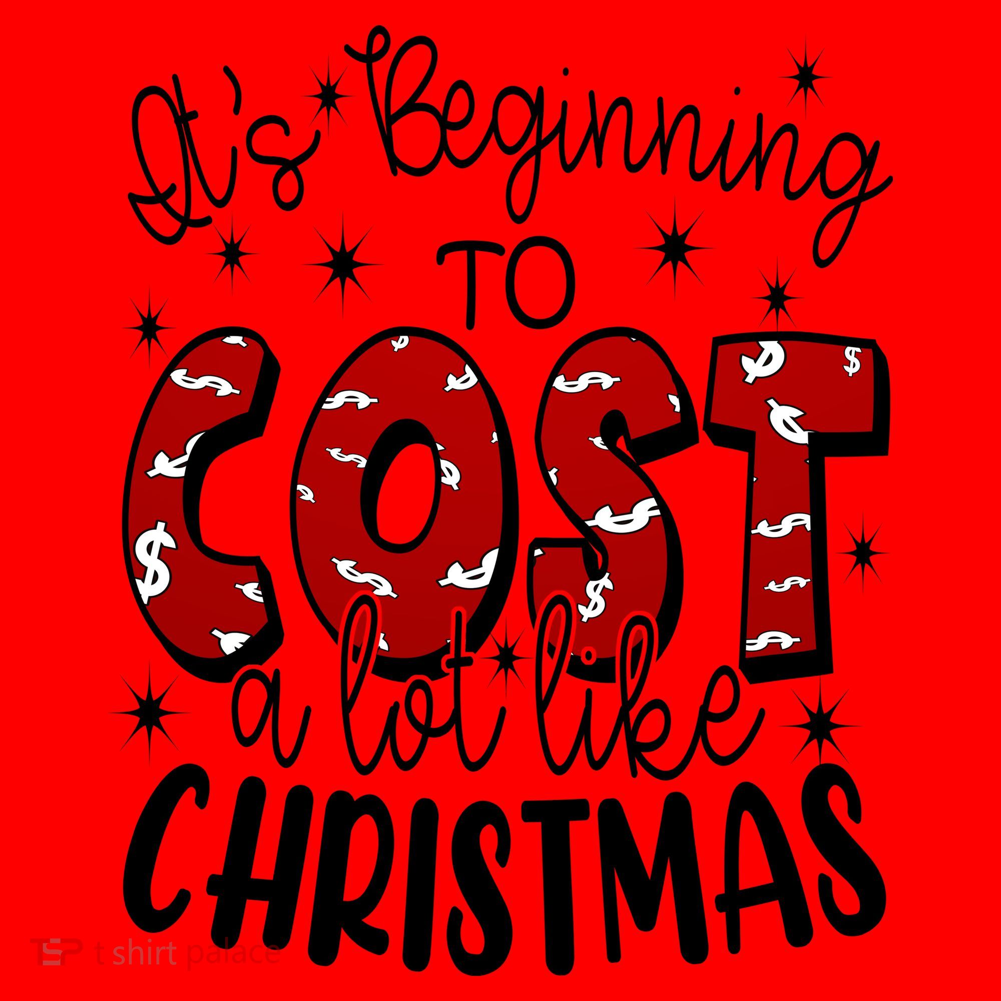 Its Beginning To Cost A Lot Like Christmas Funny Santa Hat