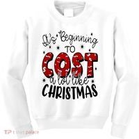 Its Beginning To Cost A Lot Like Christmas Funny Kids Sweatshirt thumb 0