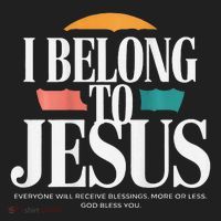 I Belong To Jesus Cross Minimalist Christian Hat thumb 2