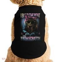 I Build The Beat From Scratch Funny Cosmic Dj Cat Doggie Tank thumb 0