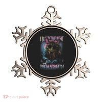 I Build The Beat From Scratch Funny Cosmic Dj Cat Ornament thumb 0