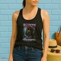 I Build The Beat From Scratch Funny Cosmic Dj Cat Women's Tank Top thumb 2