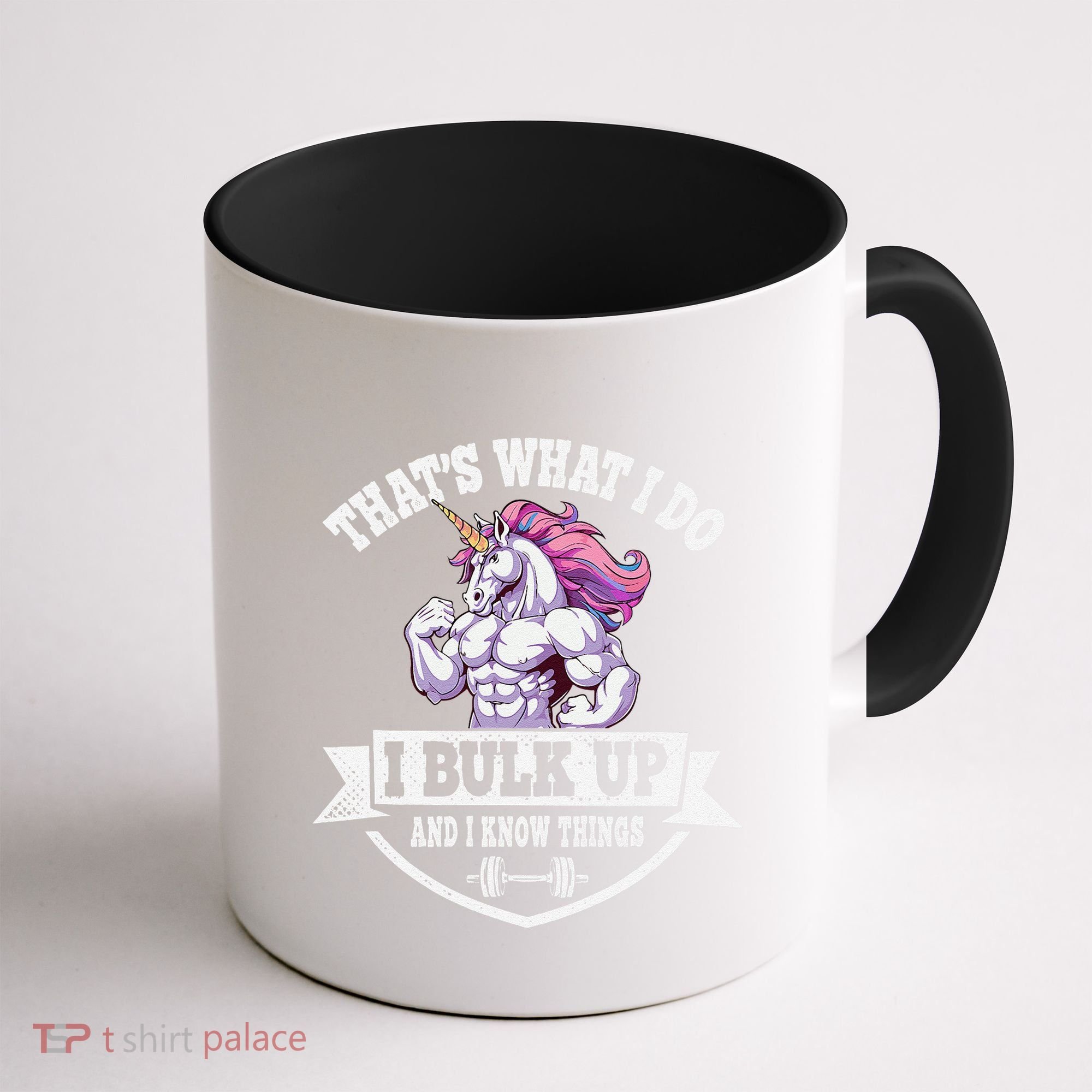 I Bulk Up Funny Unicorn Workout Training Coffee Mug