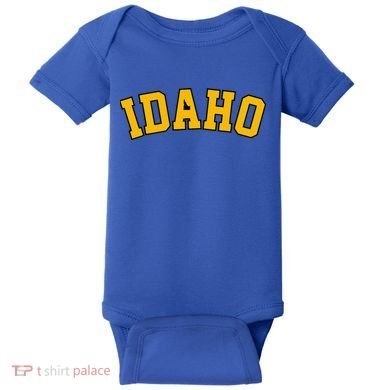 Idaho Basic  Vandal College Potatoe State Baby Bodysuit