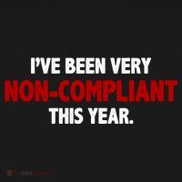 I've Been Very Non Compliant This Year Women's Tank Top thumb 5