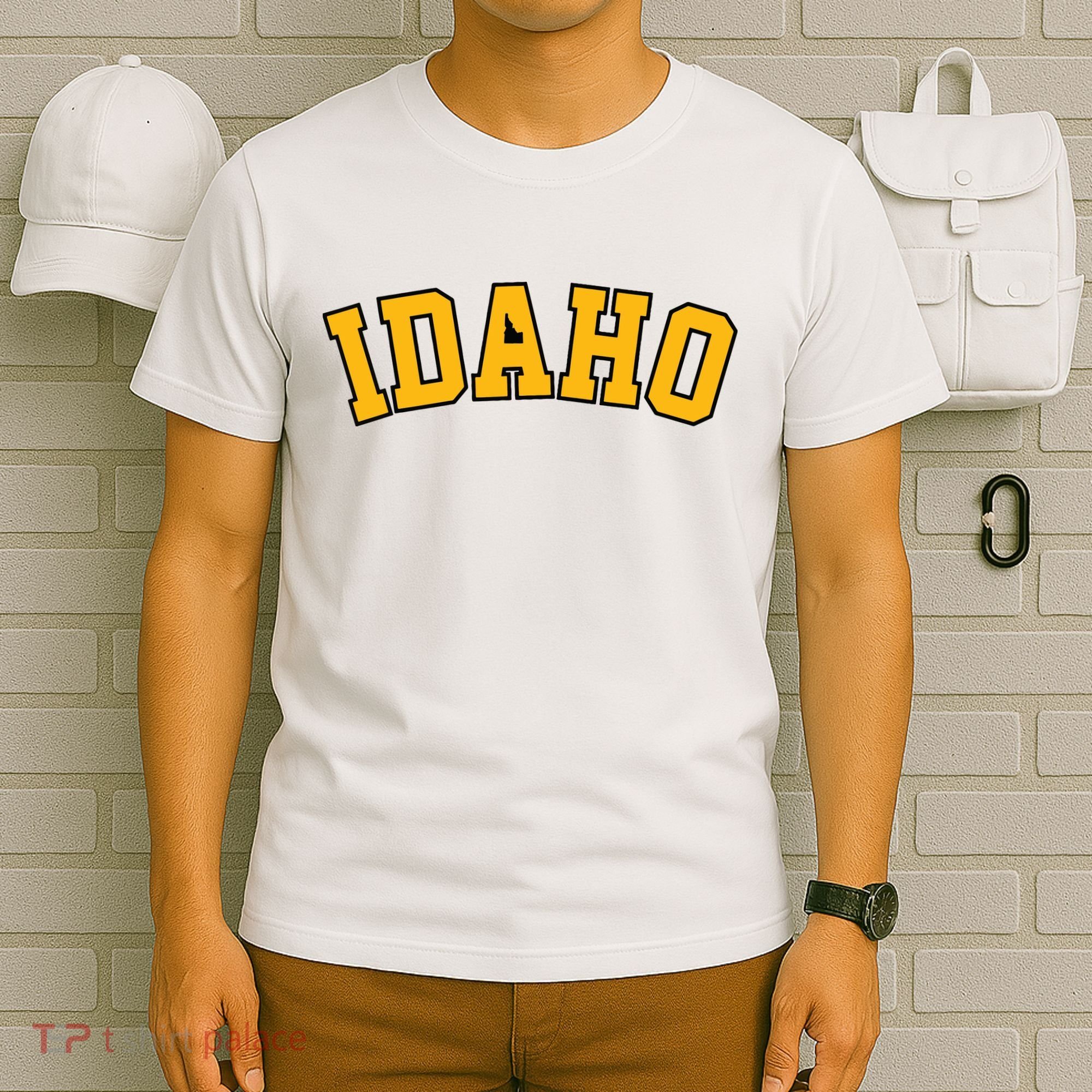 Idaho Basic Vandal College Potatoe State Gift T-Shirt
