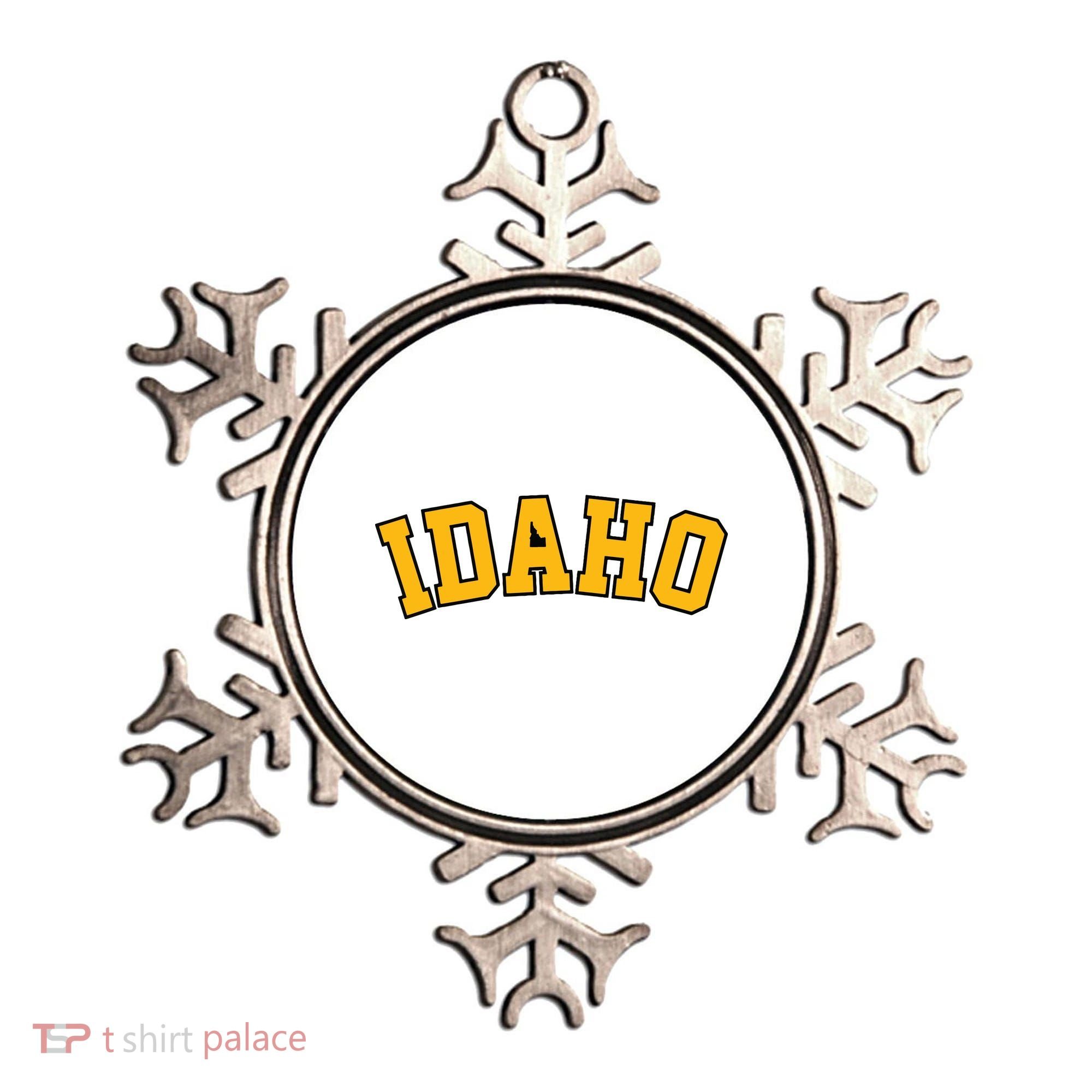 Idaho Basic Vandal College Potatoe State Gift Ornament