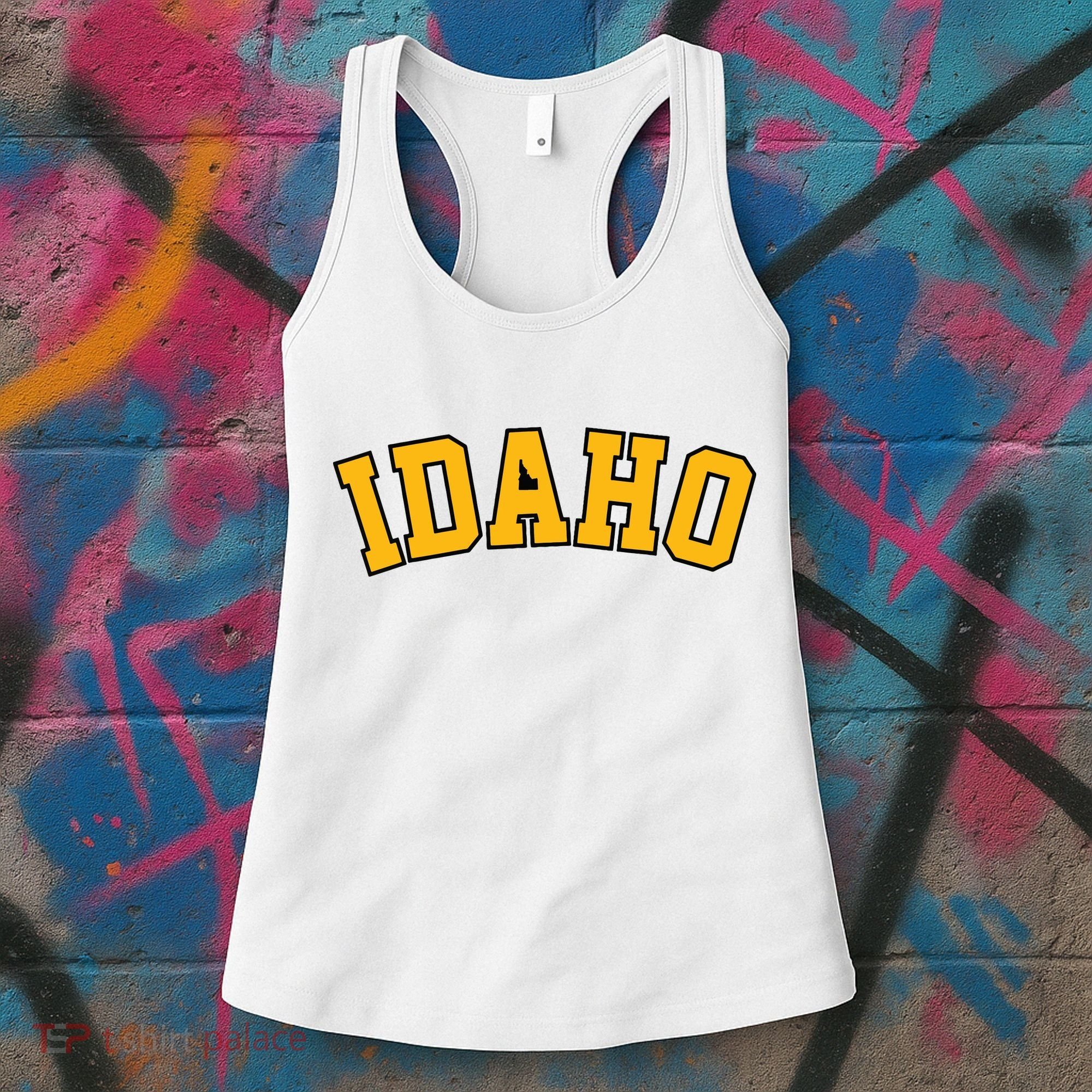 Idaho Basic Vandal College Potatoe State Gift Women's Tank Top