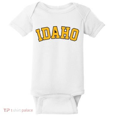 Idaho Basic Vandal College Potatoe State Gift Baby Bodysuit