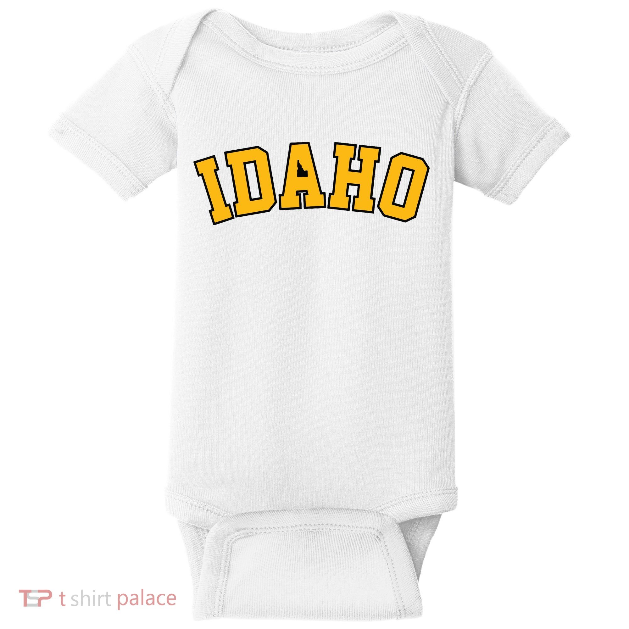 Idaho Basic Vandal College Potatoe State Gift Baby Bodysuit