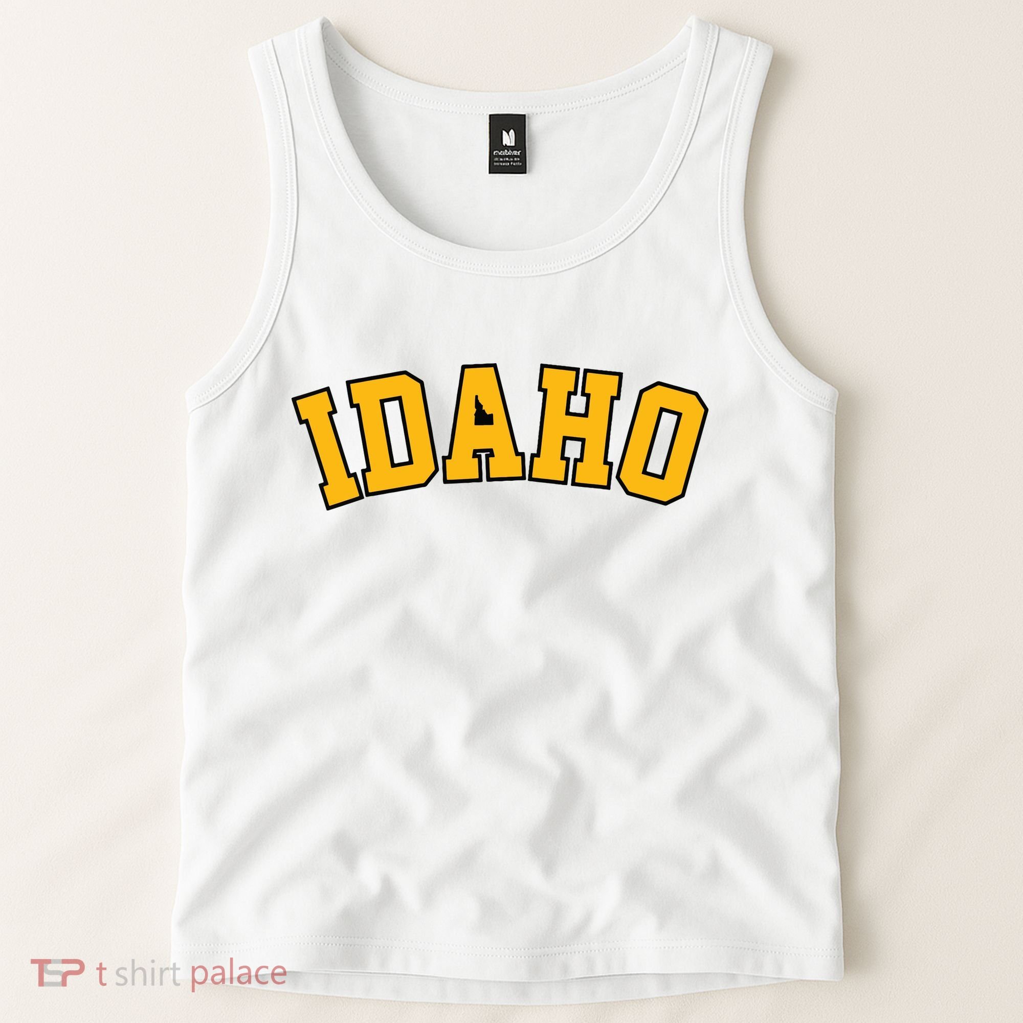 Idaho Basic Vandal College Potatoe State Gift Tank Top