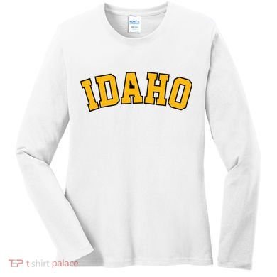 Idaho Basic Vandal College Potatoe State Gift Women's Long Sleeve Shirt