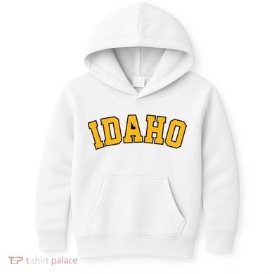 Idaho Basic Vandal College Potatoe State Gift Kids Hoodie
