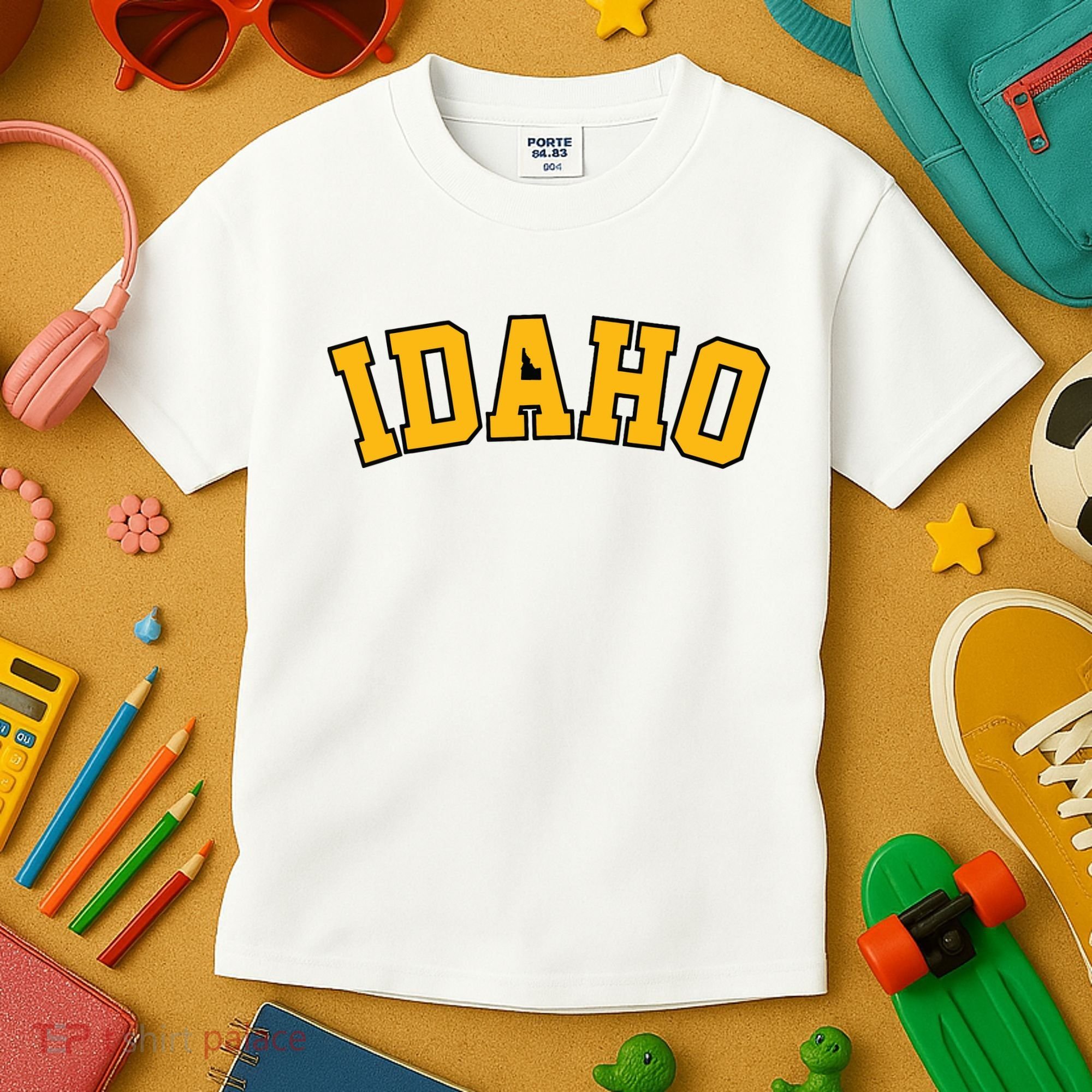 Idaho Basic Vandal College Potatoe State Gift Kids T-Shirt