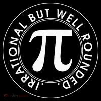 Irrational But Well Rounded Funny Pi Day 3.14 Mathematic Women's Hoodie thumb 2
