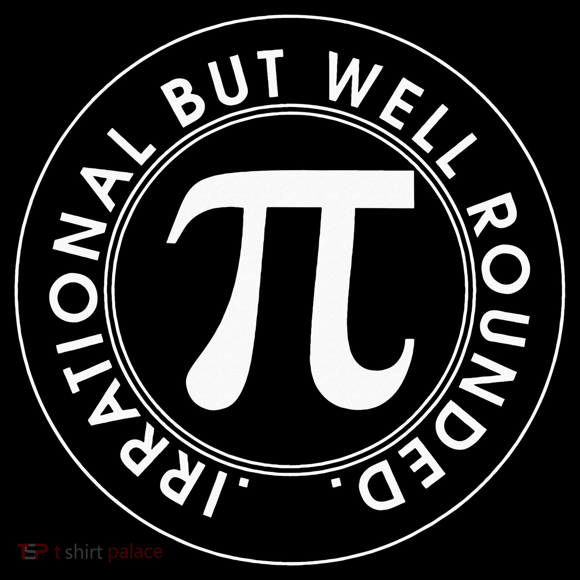 Irrational But Well Rounded Funny Pi Day 3.14 Mathematic Toddler Hoodie