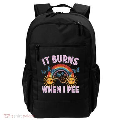 It Burns When I Pee Sun Rainbow  Backpack
