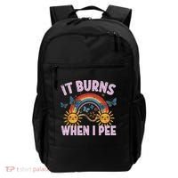 It Burns When I Pee Sun Rainbow  Backpack thumb 0