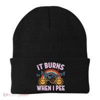 It Burns When I Pee Sun Rainbow  Beanie thumb 0