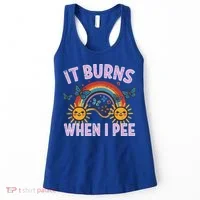 It Burns When I Pee Sun Rainbow  Women's Tank Top thumb 0