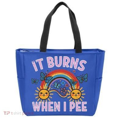 It Burns When I Pee Sun Rainbow  Tote Bag
