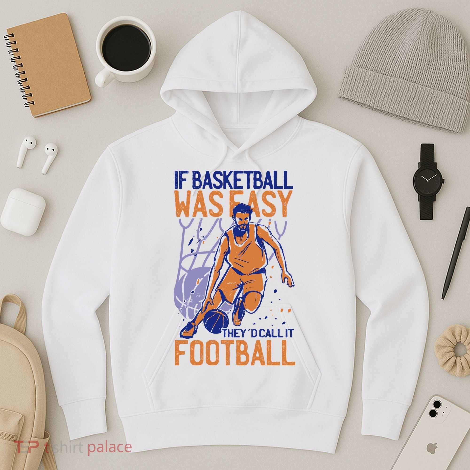 If Baseball Was Easy They'd Call It Football Funny Hoodie