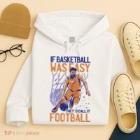 If Baseball Was Easy They'd Call It Football Funny Hoodie thumb 4