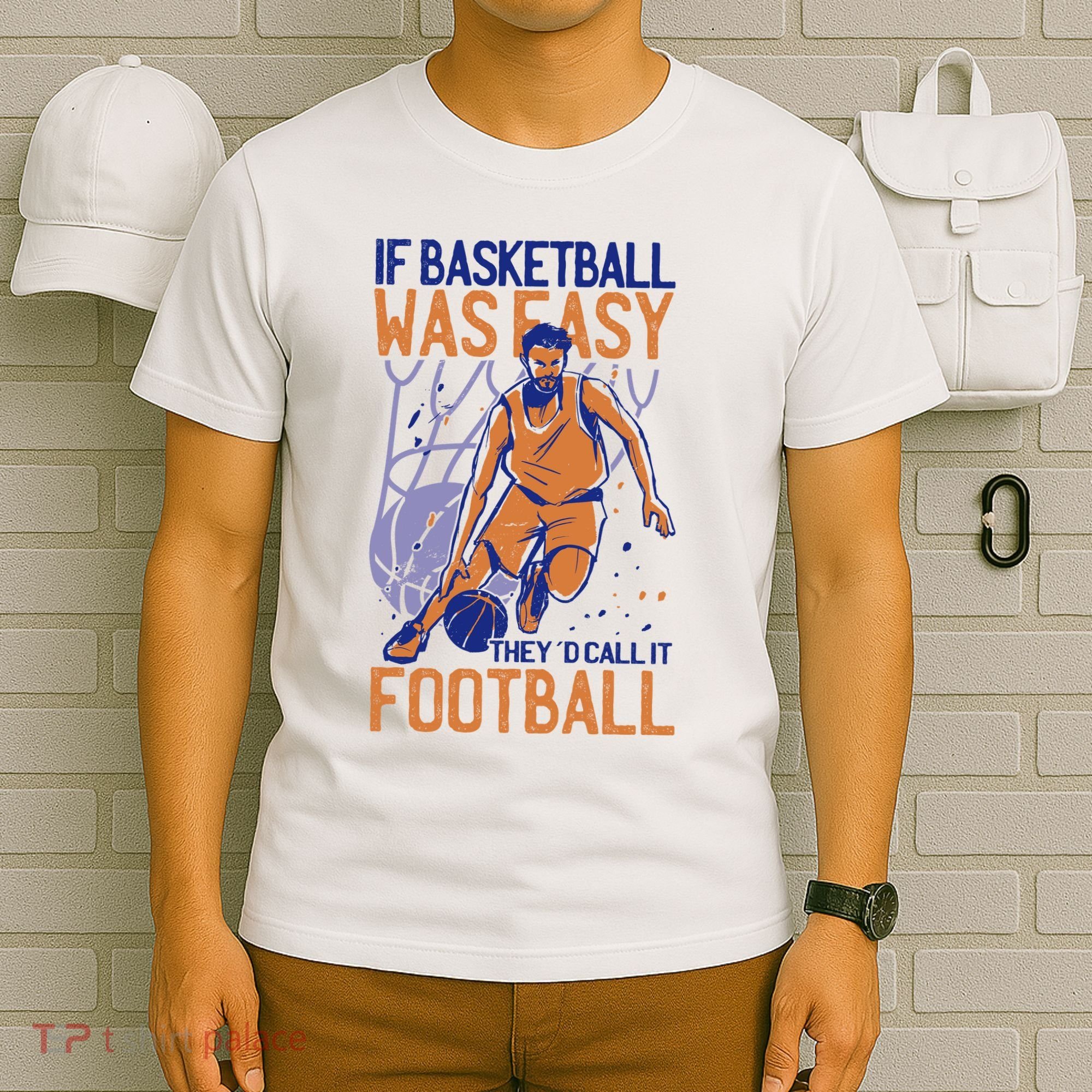If Baseball Was Easy They'd Call It Football Funny T-Shirt