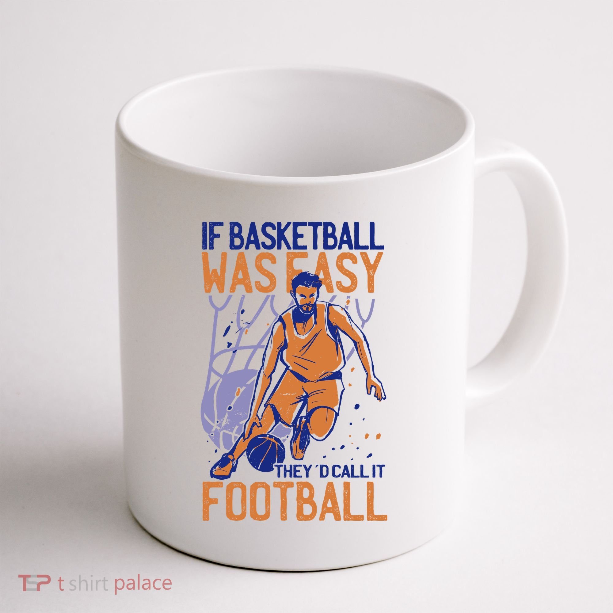 If Baseball Was Easy They'd Call It Football Funny Coffee Mug