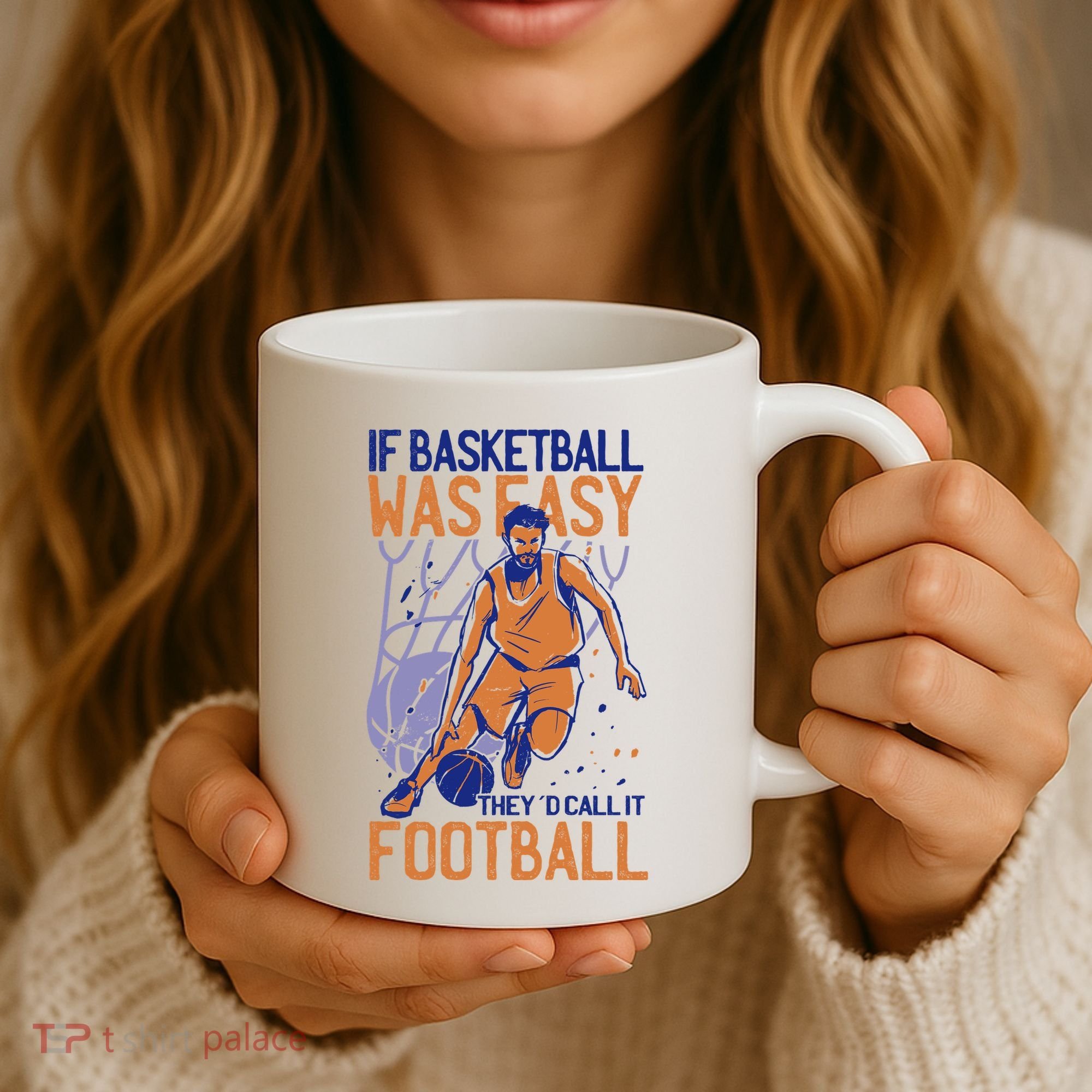 If Baseball Was Easy They'd Call It Football Funny Coffee Mug