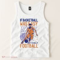 If Baseball Was Easy They'd Call It Football Funny Tank Top thumb 2