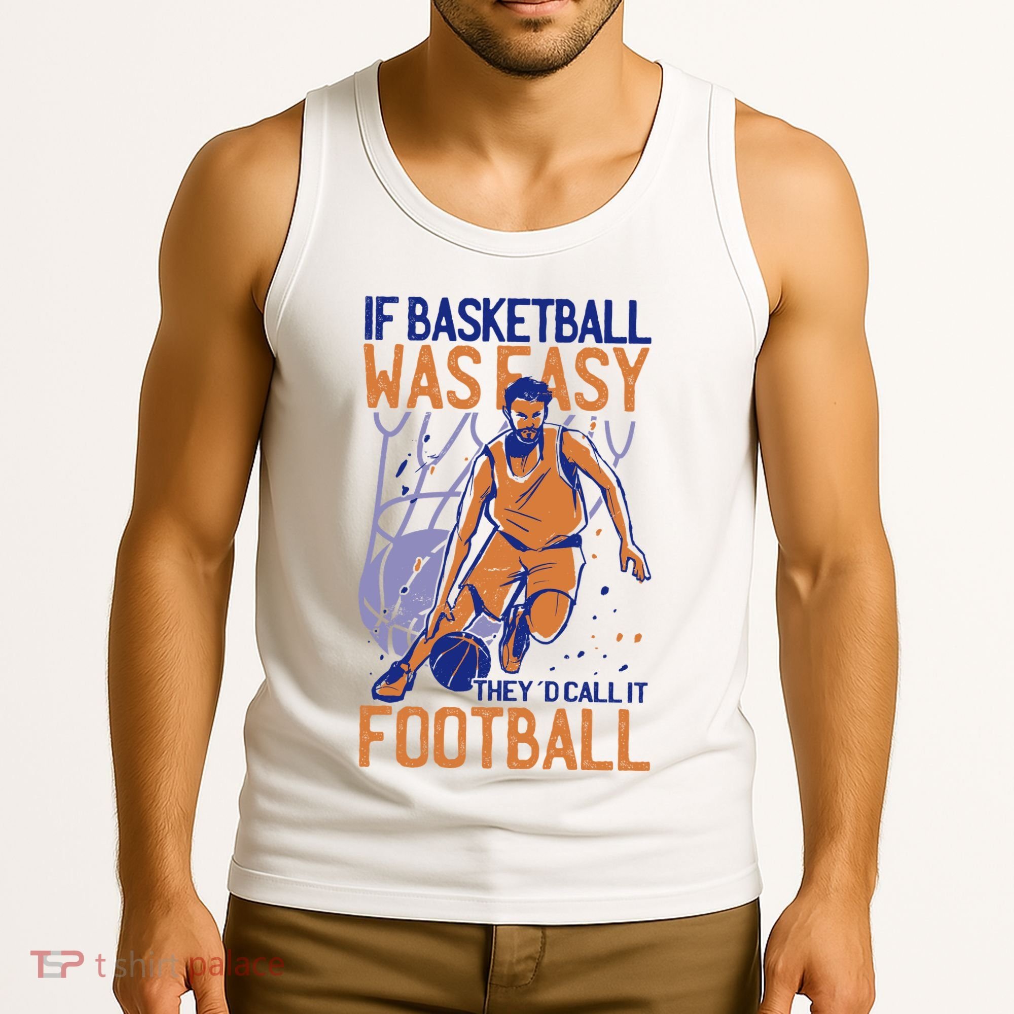 If Baseball Was Easy They'd Call It Football Funny Tank Top