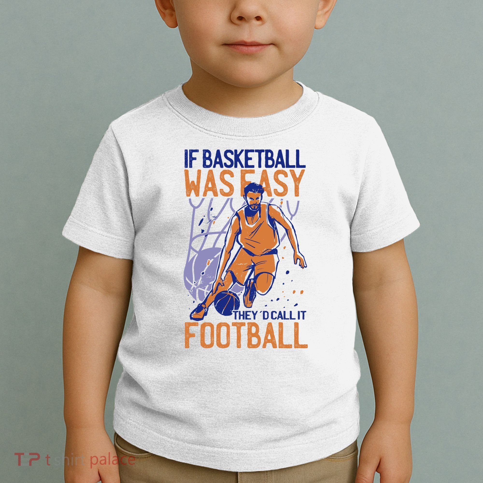 If Baseball Was Easy They'd Call It Football Funny Toddler T-Shirt