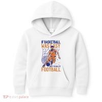 If Baseball Was Easy They'd Call It Football Funny Kids Hoodie thumb 0